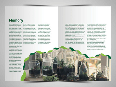 Magazine layout graphic design illustration logo