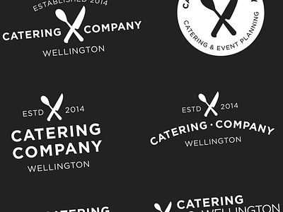 Wellington Catering branding logo