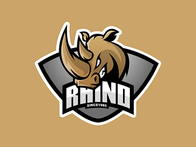 rhino icon logo