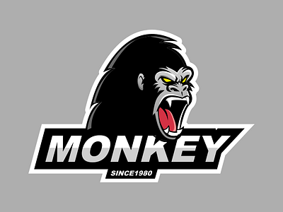 monkey icon logo