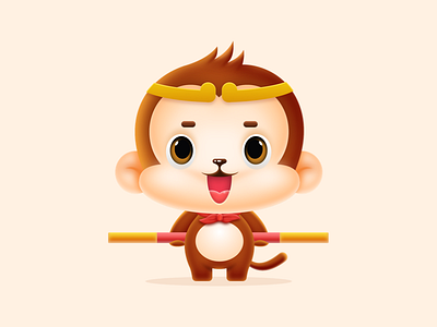 sun wukong branding design icon illustration illustrations ui monkey vector