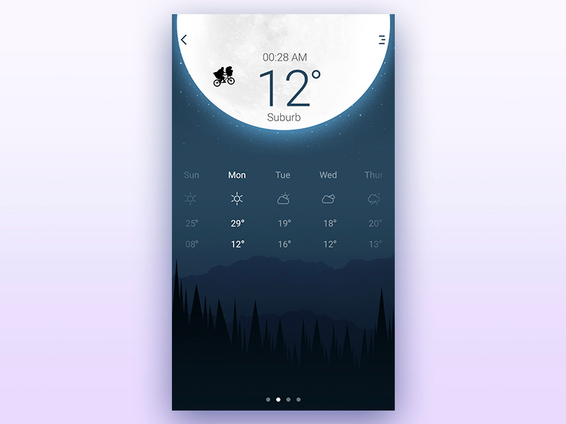 Mysterious night by dlll on Dribbble