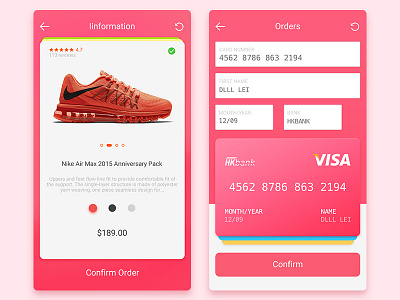 Billing page app billing page card icons interface shopping ui