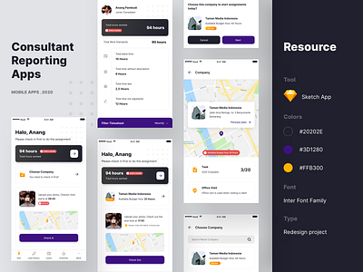 Consultant Reporting Apps - Redesign