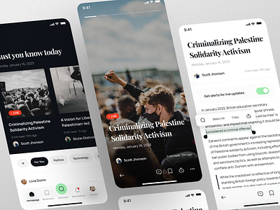 Qoorant - News Portal Mobile Apps