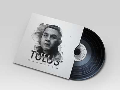 TULUS | MONOKROM (ALBUM COVER) branding design graphic design illustration typography