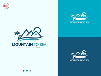 MS (mountain to sea) Logo Design