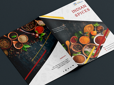 Catalog of Indian Spices By VYOM OVERSEAS catalog concept design indian indian spices overseas spices vyom vyom overseas wholesales