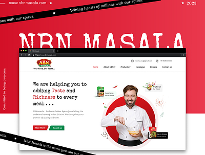 NBN Masala UI Concept ui