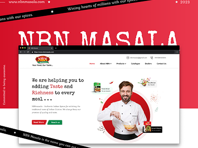 NBN Masala UI Concept