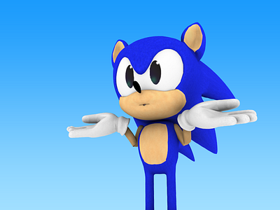 Sonic the hedgehog ¯\_(ツ)_/¯ sonic