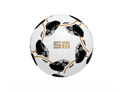 World Cup 2018 3d ball icon soccer worldcup