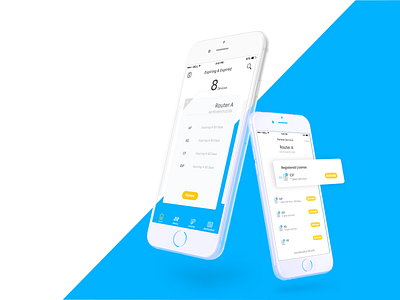 myzyxel APP app design ui ux