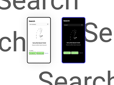 Freebie - Search  UI (failed)