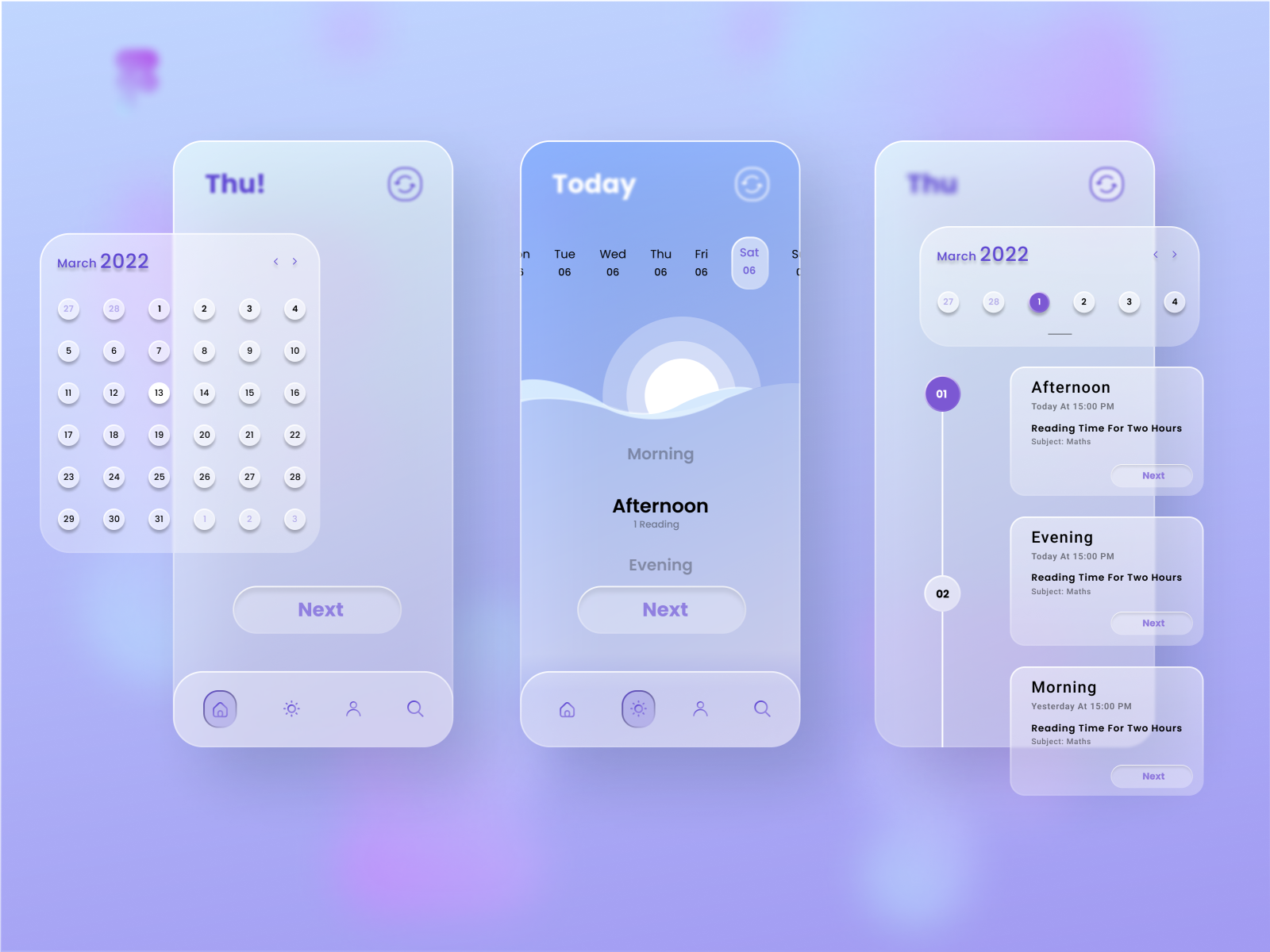 New Glassmorphism Ui By Rinkal On Dribbble