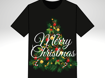 Merrry Christmas Tshirt design