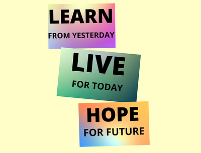 Learn From Yesterday T shirt design design graphic design simple tshirt tshit designs