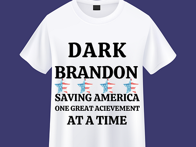 Dark Brandon Saving America One Great Achievement T shirt Design