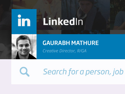 LinkedIn Redesign personal project