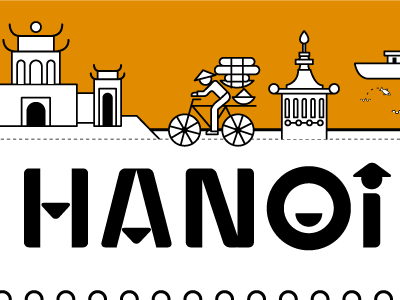 Pikkabox Hanoi hanoi print design travel vietnam