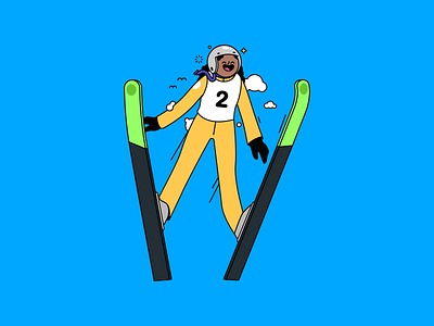 Winter Olympics Characters beijing2022 character design characters cross country ski gold medal hockey mascot illustration mascot mascot design olympic winner olympics silly characters ski jumping winner winter games winter olympics