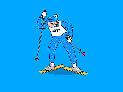 Winter Olympics Characters by Niko Salkola on Dribbble