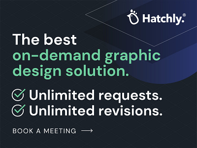 We are Hatchly - the future of design has landed. design digital ad graphic design inspiration social media design