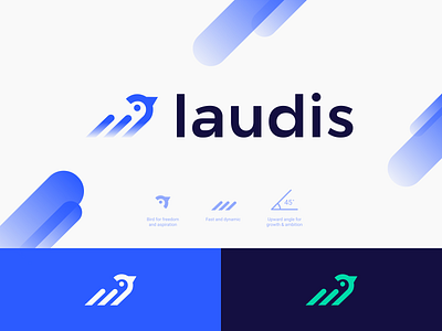 Branding - laudis branding design graphic design logo vector