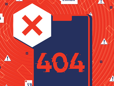 Mobile Errors 404 404 page alert art crash error error message illustration incorrect reboot wrong