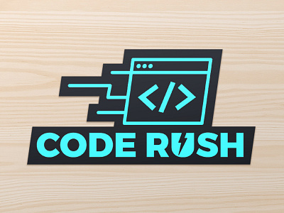 Coderush Sticker hackathon identity sticker
