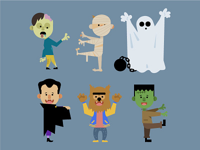 Halloween Character for Freepik halloween vector