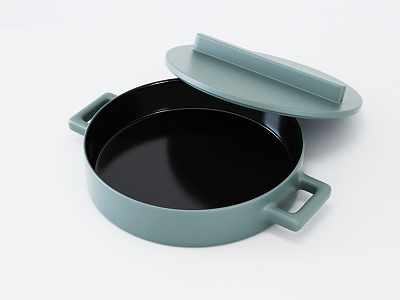 Cookware - Sambonet "Terracotto" 3d cookware glossy pots rendering terracotta