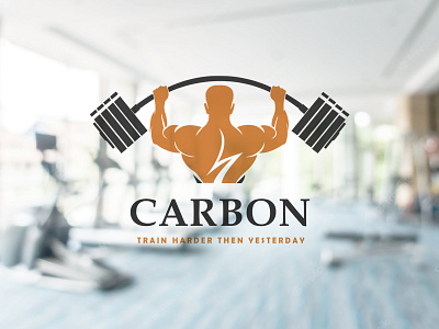 GYM LOGO branding graphic design logo photoshop ui