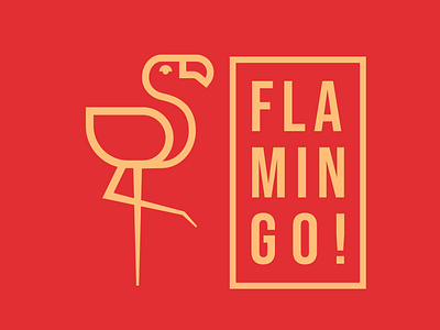 FLAMINGO logo design