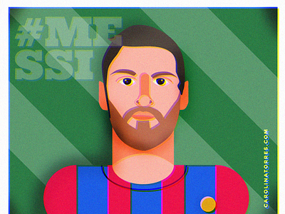 Messi Illustration