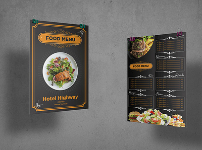 Food Menu Design | Food Menu Flyer branding design flyer flyer design template flyer template food food menu graphic design illustration menu card restaurant flyer restaurant menu vector