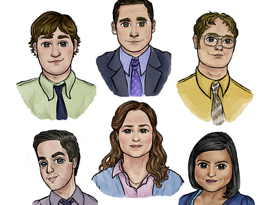 The Office Main Characters (Part - 1)