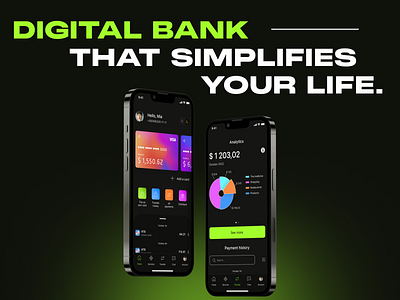 Digital bank - mobile app. For your finances. bank account bank app banking banking app credit card crypto design figma finance app finances financial app interface ios mobile money transfer product design transactions ui ux