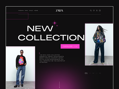 Zara Collection UI by Nicholas Ergemla for Geex Arts on Dribbble