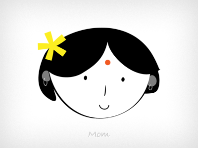 Mom bangalore cute design i2fly ideas illustration india mom tech treevivek vivek