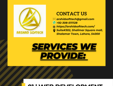 Arshid-SoftTech Services amazon branding digital marketing graphic design seo smm
