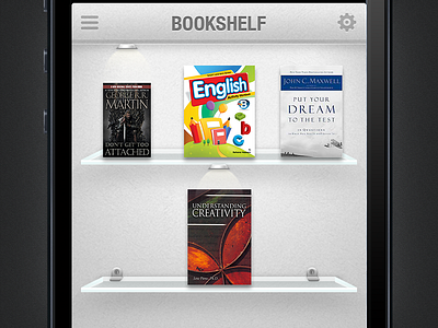 Bookshelf bookshelf bookshelf theme ibook ios iphone karna