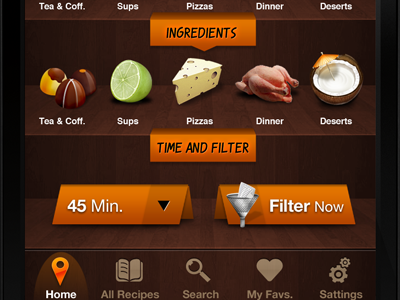 Recipes Selecter ios iphone recipes