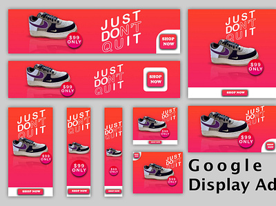 Shoe web and Banner design banner design branding graphic design