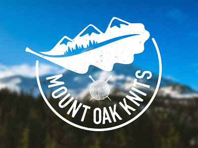 Mount Oak Knits - Logo design