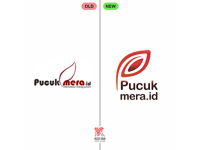 Redesign logo concept of Pucukmera.id branding design graphic design logo vector