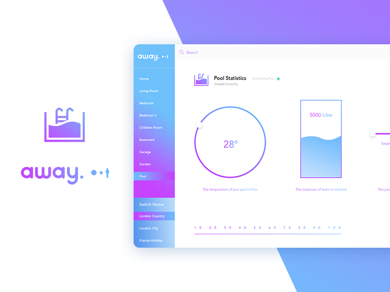 Away - Smart Home Dashboard