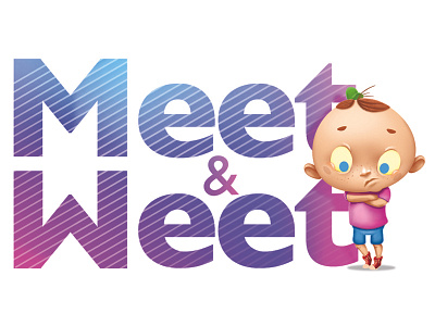 Meet En Weet/ Measure and know character design educational illustration