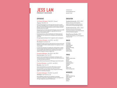 Refreshed Resume branding cv jobs layout personal branding print resume