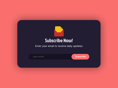 Subscribe dailyui dailyui26 dribbble figma subscribe subscribenow subscribepopup subscribewindow uiux